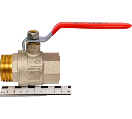 Шаровой кран MVI ручка ДУ 32, 1 1/4" ВН/НАР BV.512.07