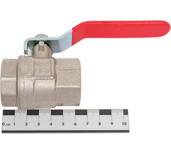 Шаровой кран MVI ручка ДУ 25, 1" ВН/ВН BV.511.06