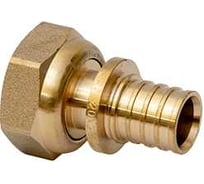 Аксиальный переходник MVI с накидной гайкой 20x1/2", латунь SF.424.0504