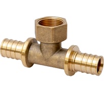 Аксиальный переходной тройник MVI с внутренней резьбой 20x1/2"х20, латунь SF.642.050405