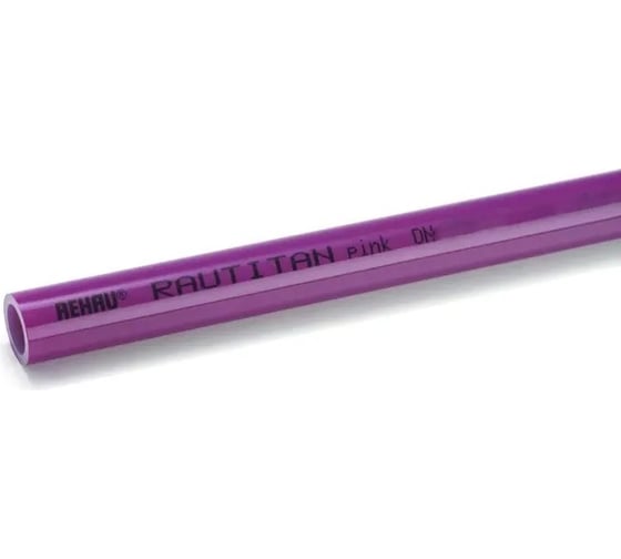 Отопительная труба REHAU Rautitan pink 25х3.5 мм, бухта 50 м 13360621050