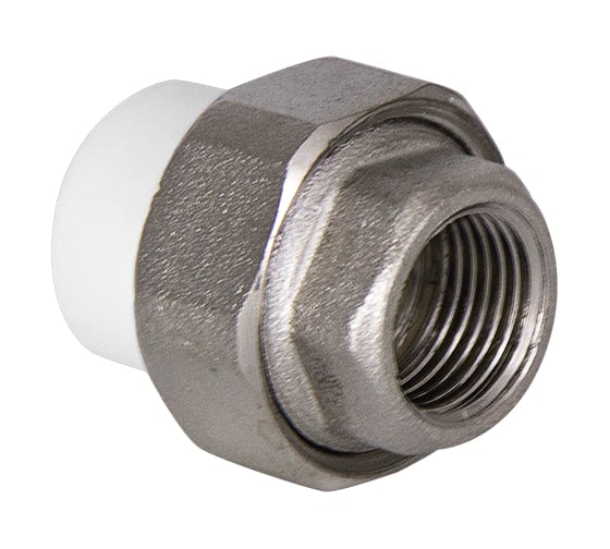 Муфта комб. разъемная TEBO ППР вн.р. 25x1/2" вн.р. T-ППР.Мрв.25.1.2.Б.Tr 1