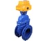 Задвижка клиновая DN.ru 30ч939р GGG50-GGG50-EPDM-BLUE Ду40 Ру10/16 фланцевая, клин обрезиненный, шток невыдвижной, c ISO-фланцем, эл.привод MT-N-005 220В D040-10561 1