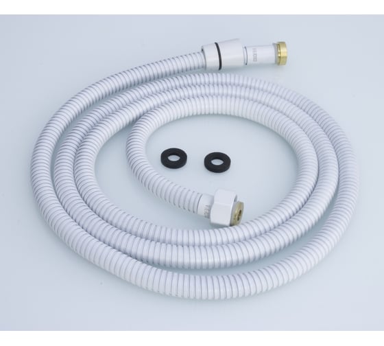 Шланг для душа ViEiR 200 см металлическая оплётка белый 360 VR60200-F 1