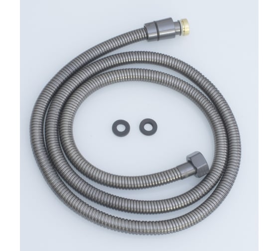 Шланг для душа ViEiR 200 см металлическая оплётка графит 360 VR60200-G 1