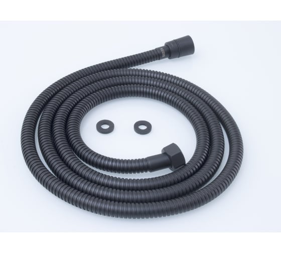 Шланг для душа ViEiR 200 см металлическая оплётка черный 360 VR60200-C 1