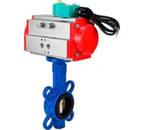 Затвор дисковый DN.ru GGG50-GGG40-EPDM Ду65 Ру16, пневмопривод DA-065, магнитный переключатель МППП-200 D050-85982