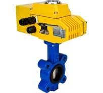 Затвор дисковый DN.ru QT450-304-NBR-2W-Fb-H Ду50 Ру16 эл.привод QT-005-220В-4-20мА-DAR D050-89778
