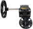 Затвор дисковый DN.ru QT450-304-NBR-2W-Fb-H Ду65 Ру16 редуктор HAM-1 D050-89745 1