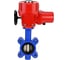Затвор дисковый DN.ru QT450-QT450-NBR-2W-Fb-H Ду100 Ру16 электропривод QT-W (M) EX-010 220В D050-89561 1