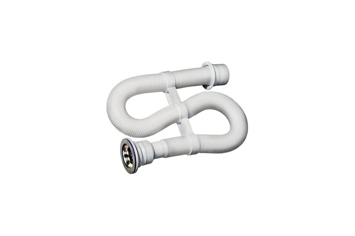 Сифон гофрированный \"ЭКСПЕРТ\" 0.9 м для моек и раковин Зубр 51833-09 ...