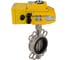 Затвор дисковый DN.ru 304-304-VITON-2W-Fb-H Ду100 Ру16, эл.привод QT-010-220В-4-20мА-DAR D050-89127 1