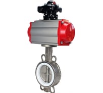 Затвор дисковый DN.ru 316L-316L-PTFE Ду65 Ру16L, пневмопривод SA-105, БКВ LSB-210 D050-87925