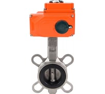 Затвор дисковый DN.ru 316L-316L-EPDM Ду80 Ру16L, электропривод QT2-003-24VDC D050-87851