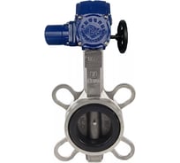 Затвор дисковый DN.ru 316L-316L-EPDM Ду80 Ру16L, электропривод QT-W (M)-005 220В D050-87751
