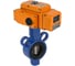 Затвор дисковый DN.ru AL-316L-EPDM Ду32 Ру16, электропривод QT-005-220В (4-20мА) HARK D050-89098 1