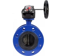 Затвор дисковый DN.ru GGG40-304-EPDM-2W-F-H Ду200 Ру16 фланцевый, с редуктором HGB-3 D050-55972