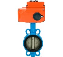 Затвор дисковый DN.ru BV-16 Ду50 Ру16, электропривод QT2-003-220VAC D050-87830