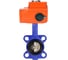 Затвор дисковый DN.ru GGG50-316L-EPDM Ду40 Ру16, электропривод QT2-003-220VAC D050-87833 1