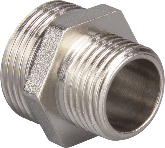 Ниппель переходной TEBO НАР 1.1/4"x1/2" латунь T-ЛР.Н.3.114-12.CN