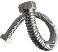 Подводка гибкая универсальная STACORT из нержавеющей стали SS304, NT-1 1/4''- 300 Г-Г (никель, гайка-гайка, 300 мм) NT-1 1/4-300-GG(N)