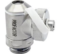 Вентиль дренажный поворотный с заглушкой 1/2 PROFACTOR PF MB 846.15