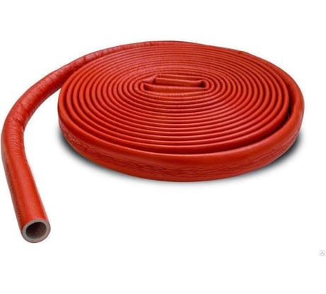 Теплоизоляция для труб НПС Развитие красная, 35 мм х 4 мм, бухта 10 м.п 29102033