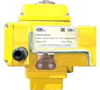 Электропривод четвертьоборотный DN.ru QT-005-220В (0-10В) 0-10В DAR gander D300-15352