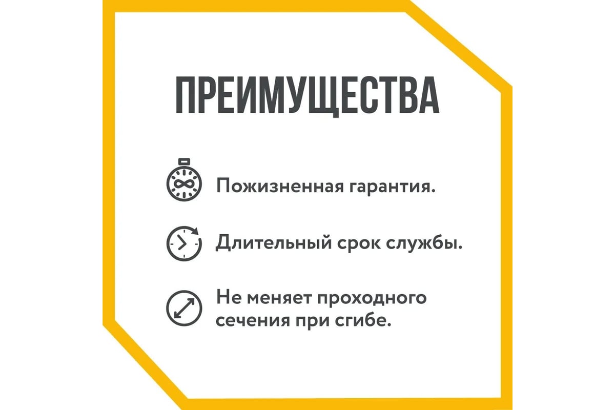 Гофрированная труба из нержавеющей стали Stahlmann SS304 20А ...