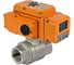 Кран шаровой DN.ru КШМП.316.230-ISO Ду100 Ру40 ВР, электропривод QT-010-220-4-20мА HARK D160-75528 2