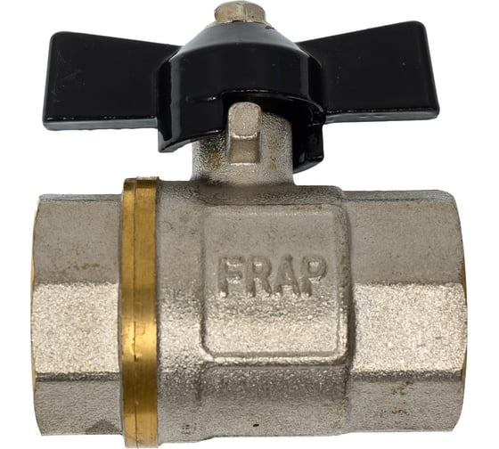 Шаровой кран Frap 3/4'' вн/вн бабочка 531311