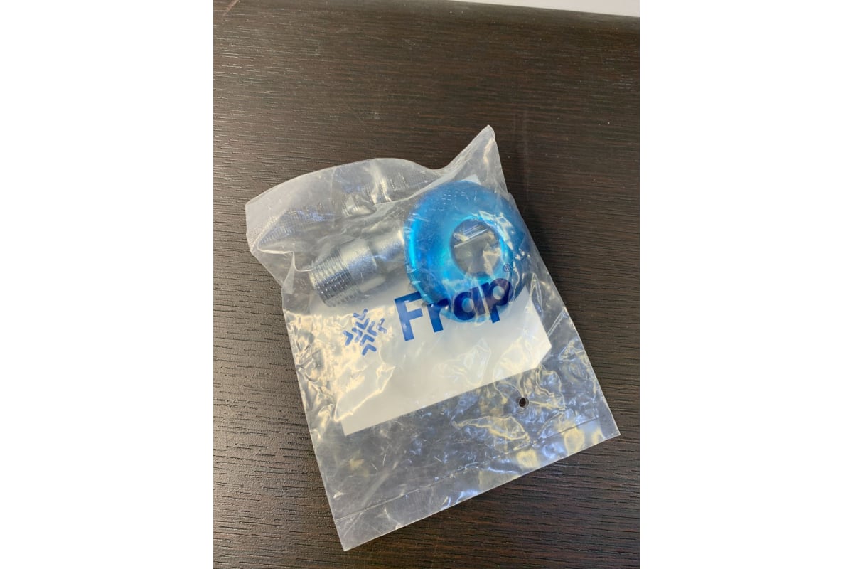 Угловой шаровой кран Frap 1/2'' - 3/4'' нар/нар с отражателем 537866 ...