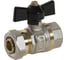 Шаровой кран для металлопластиковой трубы Frap 1/2'' х 20 вн/ц 531331 1