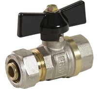 Шаровой кран для металлопластиковой трубы Frap 3/4'' х 20 вн/ц 531332