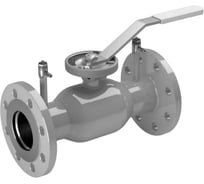 Кран шаровой регулирующий DN.ru 316-316-SP-F-H Ду40 Ру40, неполнопроходной фланцевый, с рукояткой, с ниппелями D160-77809