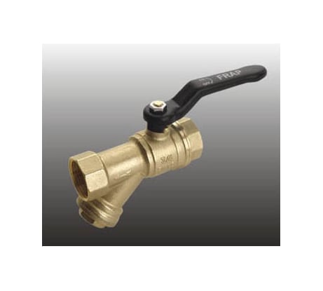 Шаровой кран с фильтром Frap 1/2'' вн/вн рукоятка 531320