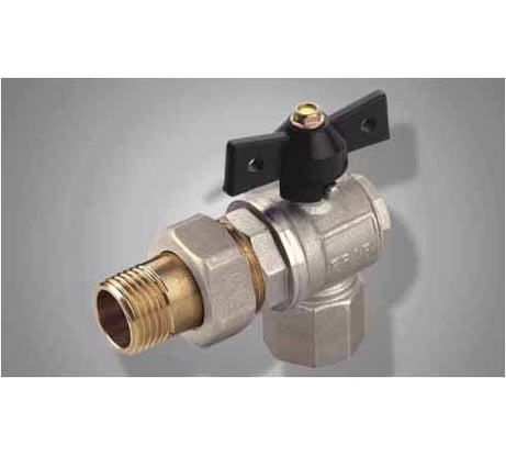 Шаровой кран со сгоном Frap угловой 3/4'' бабочка 531318