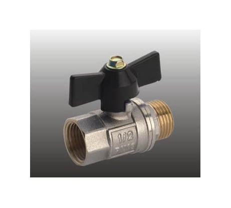 Шаровой кран Frap 1/2'' вн/нар бабочка 531302