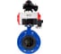 Затвор дисковый DN.ru GGG40-304-EPDM-2W-F-H Ду50 Ру16 пневмопривод DA-105, пневмораспределитель 220VAC, БКВ LSB-210 D050-56120 1