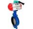 Затвор дисковый DN.ru для абразивных сред QT450-316-EPDM-2W-Fb-H Ду40 Ру16, пневмопривод DA-052, магнитный переключатель МППП-200 D050-86240 1