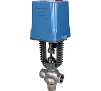 Клапан регулирующий DN.ru 3-ходовой смесительный/разделительный 3W-304-M-PED-T 1 1/4 Ду32 Ру25 резьбовой, эл.привод AC220V D230-20024