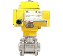 Кран шаровой КШПП 316.200-ISO Ду40 Ру40 под приварку, эл.привод QT-005-220-0-10В DAR gander DN.ru D160-75497