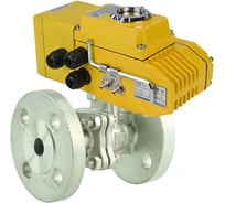 Кран шаровой КШФП.316.200 Ду25 Ру40, фланцевый, электропривод QT-005-220-4-20мА DAR DN.ru D160-75748