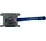 Кран шаровый межфланцевый под привод NEWKEY нержавеющий (1PC), AISI316 DN100 (4), (CF8M), PN40 NK-BIFph100/6 4
