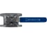 Кран шаровый межфланцевый под привод NEWKEY нержавеющий (1PC), AISI316 DN80 (3), (CF8M), PN40 NK-BIFph80/6 4