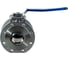 Кран шаровый межфланцевый под привод NEWKEY нержавеющий (1PC), AISI316 DN125 (5), (CF8M), PN40 NK-BIFph125/6 2