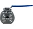 Кран шаровый межфланцевый под привод NEWKEY нержавеющий (1PC), AISI316 DN65 (2_1/2), (CF8M), PN40 NK-BIFph65/6 5