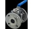Кран шаровый фланцевый под привод NEWKEY нержавеющий (2PC), AISI304 DN40 (1_1/2), (CF8), PN40 NK-BFtph(2PC)40/4 1