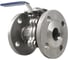 Кран шаровый фланцевый под привод NEWKEY нержавеющий (2PC), AISI304 DN40 (1_1/2), (CF8), PN40 NK-BFtph(2PC)40/4 2