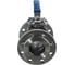 Кран шаровый фланцевый под привод NEWKEY нержавеющий (2PC), AISI304 DN80 (3), (CF8), PN40 NK-BFtph(2PC)80/4 2